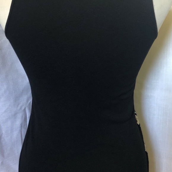 Apt. 9 Black and Gold Sequin Tank Top - Picture 7 of 7